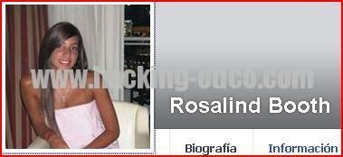 Rosalind Booth - Perfil falso