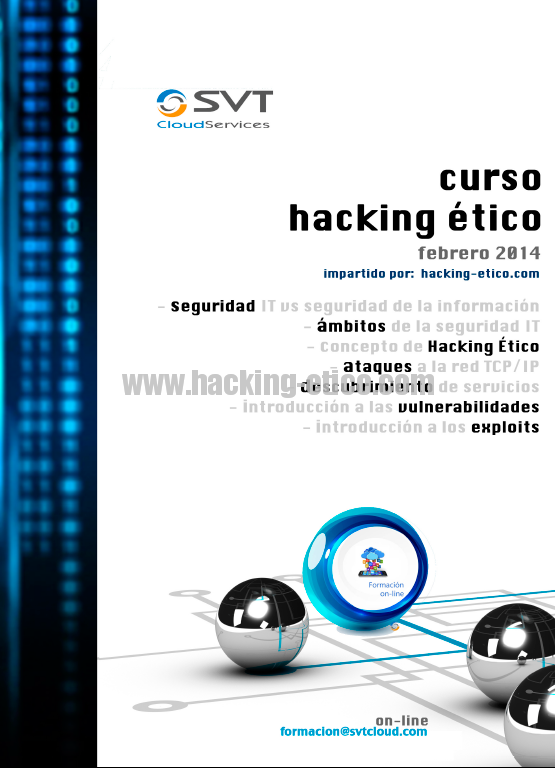 Cursos de seguridad informática y hacking ético