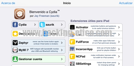 Cydia - iOS Hack