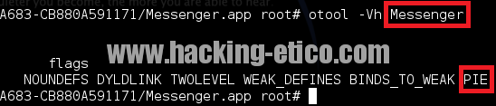 iOS Hacking - otool
